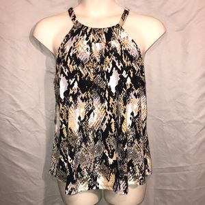 Jennifer Lopez flirty fun flowy top XXL